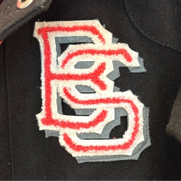 Burton DryRide Varsity Snowboard Jacket Boyfriend Fit Wool Blend Waterproof S - Picture 8 of 16